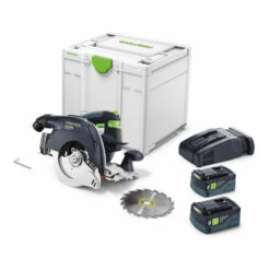 Festool Scie Circulaire Portative Sans Fil HKC 55 5,2 EBI-Plus-SCA