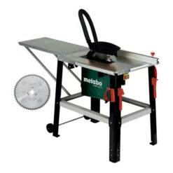 Kit Scie Circulaire Sur Table Metabo TKHS 315 C - 2,8 DNB Avec Lame De Scie En Métal Dur (24 Dents), Pour Courant Triphasé ; Carton