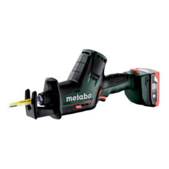 Metabo Scie Sabre Sans Fil PowerMaxx SSE 12 BL (602322800) Coffret 12V 2x4Ah LiHD + ASC 55