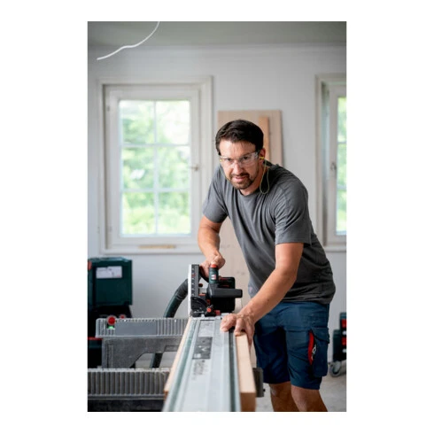 Set De Scie Circulaire Plongeante Sans Fil KT 18 LTX 66 BL Set (691172840) Avec Rail De Guidage FS 160 MetaBOX 340 - Image 2